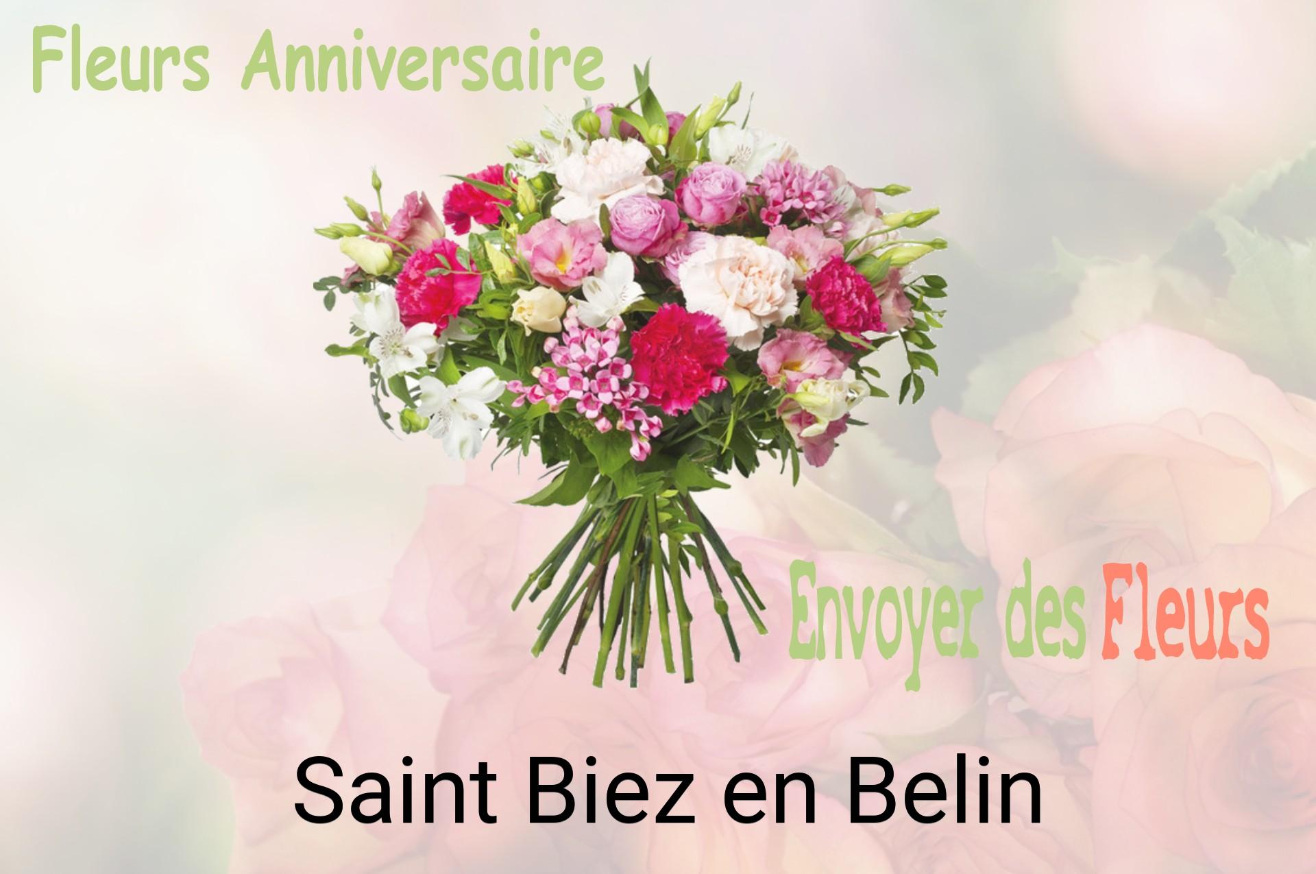 Bouquet de fleurs d’anniversaire livré à Saint-Biez-en-Belin